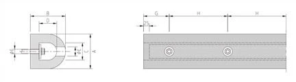 Halbrunde Fender-(Typ D)